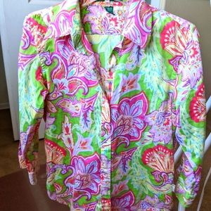 Lauren Ralph Lauren fine cotton top size xs p